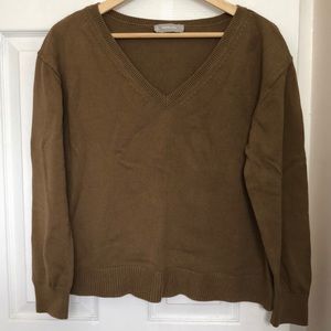 Boxy V-Neck Sweater